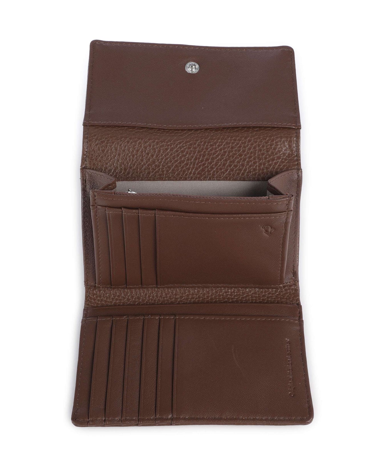 Mandarina Duck Mellow Leather Wallet milk chocolate