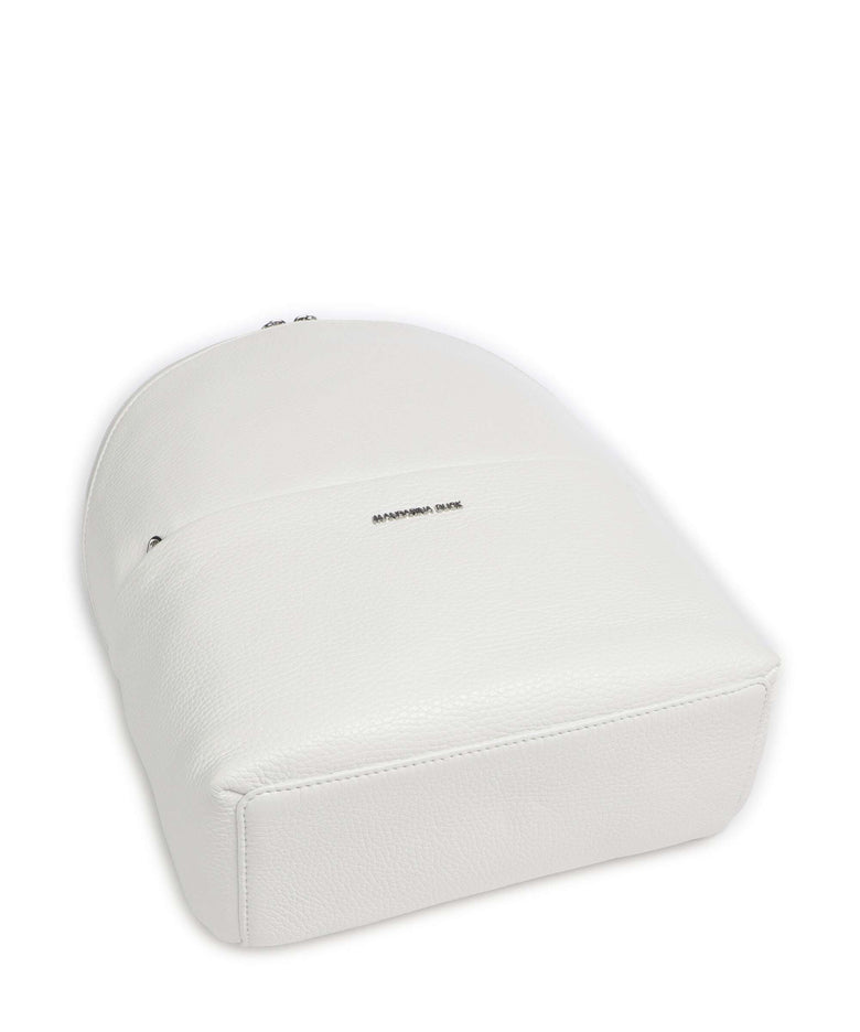 Mandarina Duck Mellow Leather Backpack blanc