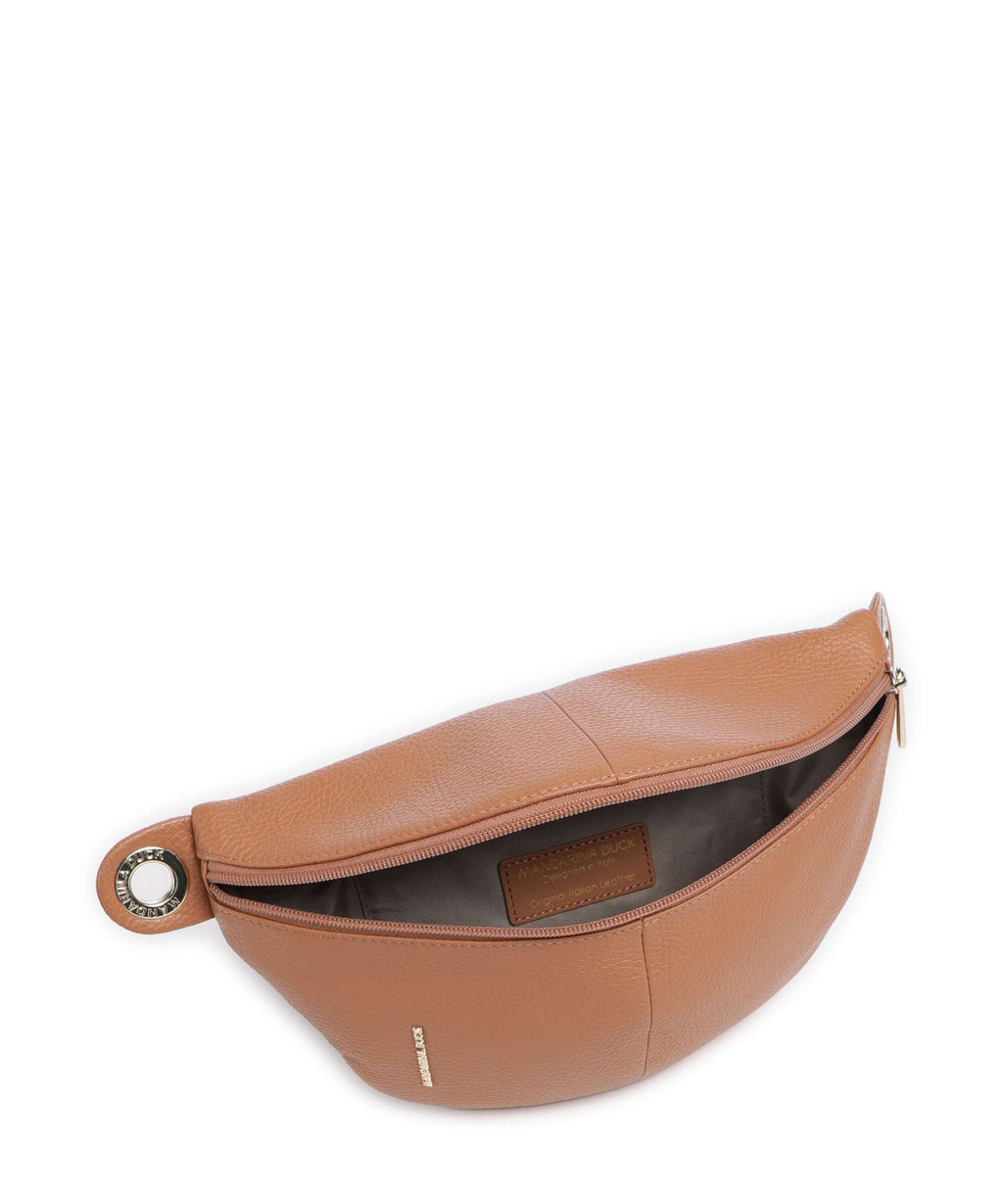 Mandarina Duck Mellow Leather Fanny pack pecan nut