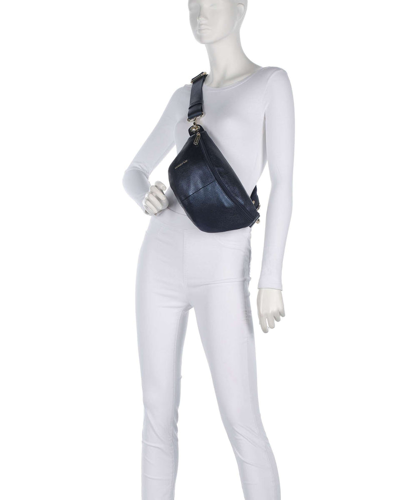 Mandarina Duck Mellow Metal Fanny pack blue indigo