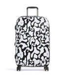 Mandarina Duck Logoduck+ Moire 4-Rollen Trolley moire
