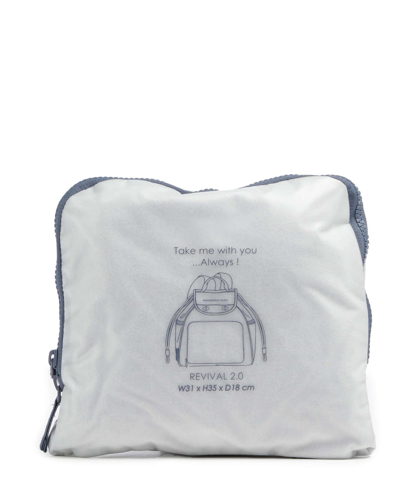 Mandarina Duck Revival 2.0 Backpack vintage indigo