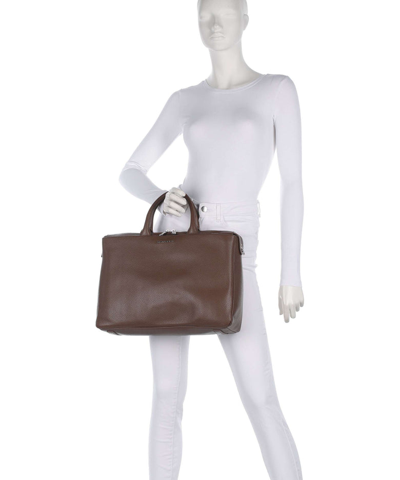 Mandarina Duck Mellow Urban Briefcase milk chocolate