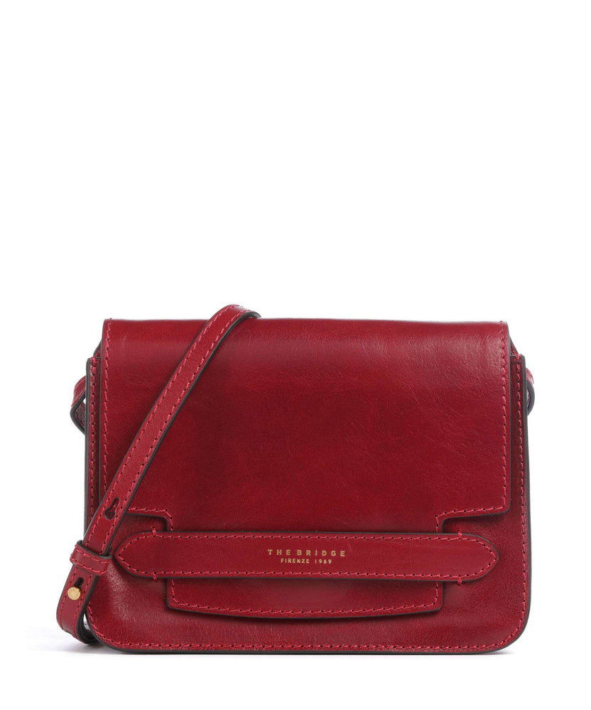 The Bridge Lucrezia Crossbody bag rosso ribes