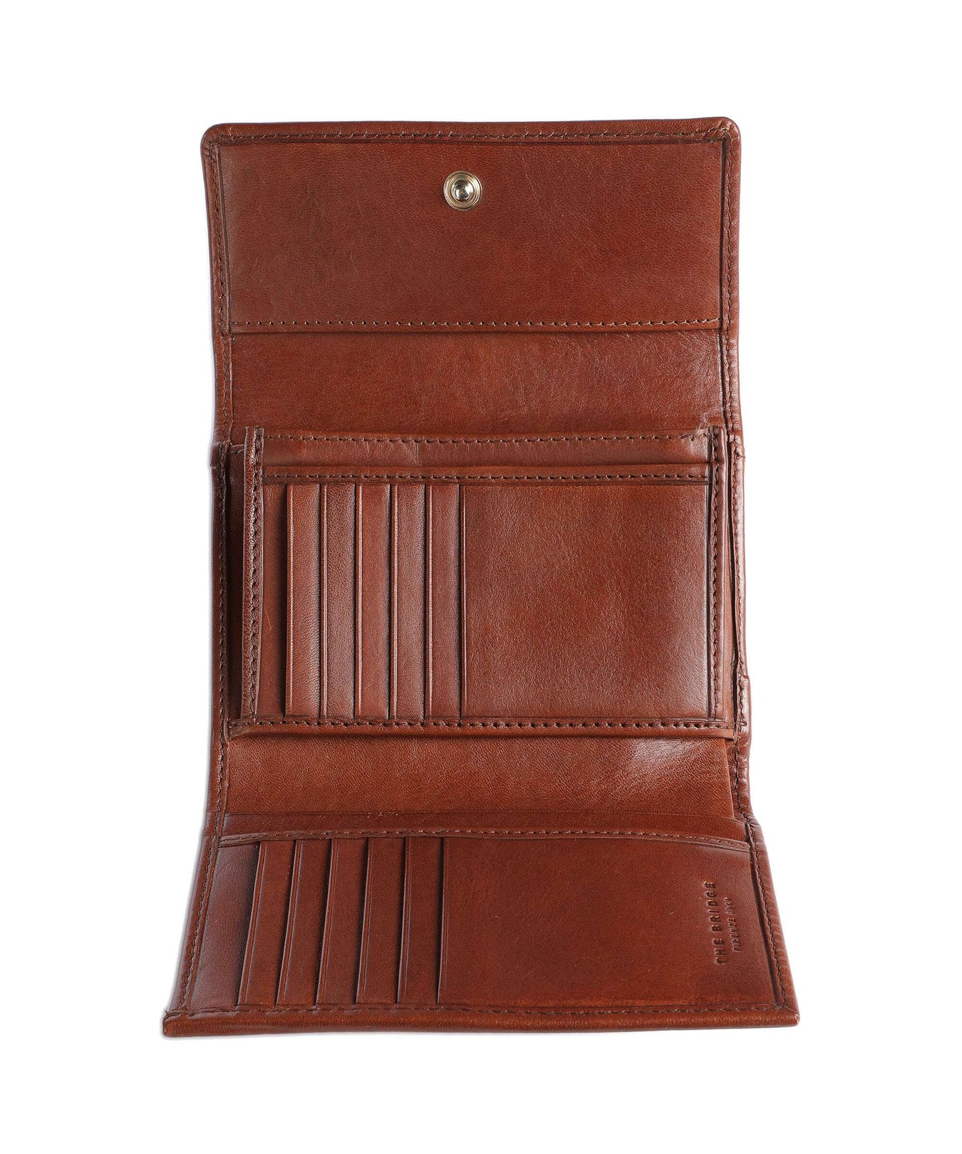 The Bridge Story Donna RFID Wallet marrone