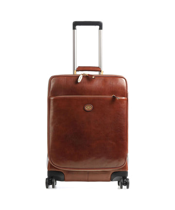 The Bridge Basic 4-Rollen Trolley marrone