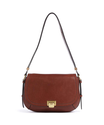 The Bridge Federica Schultertasche marrone