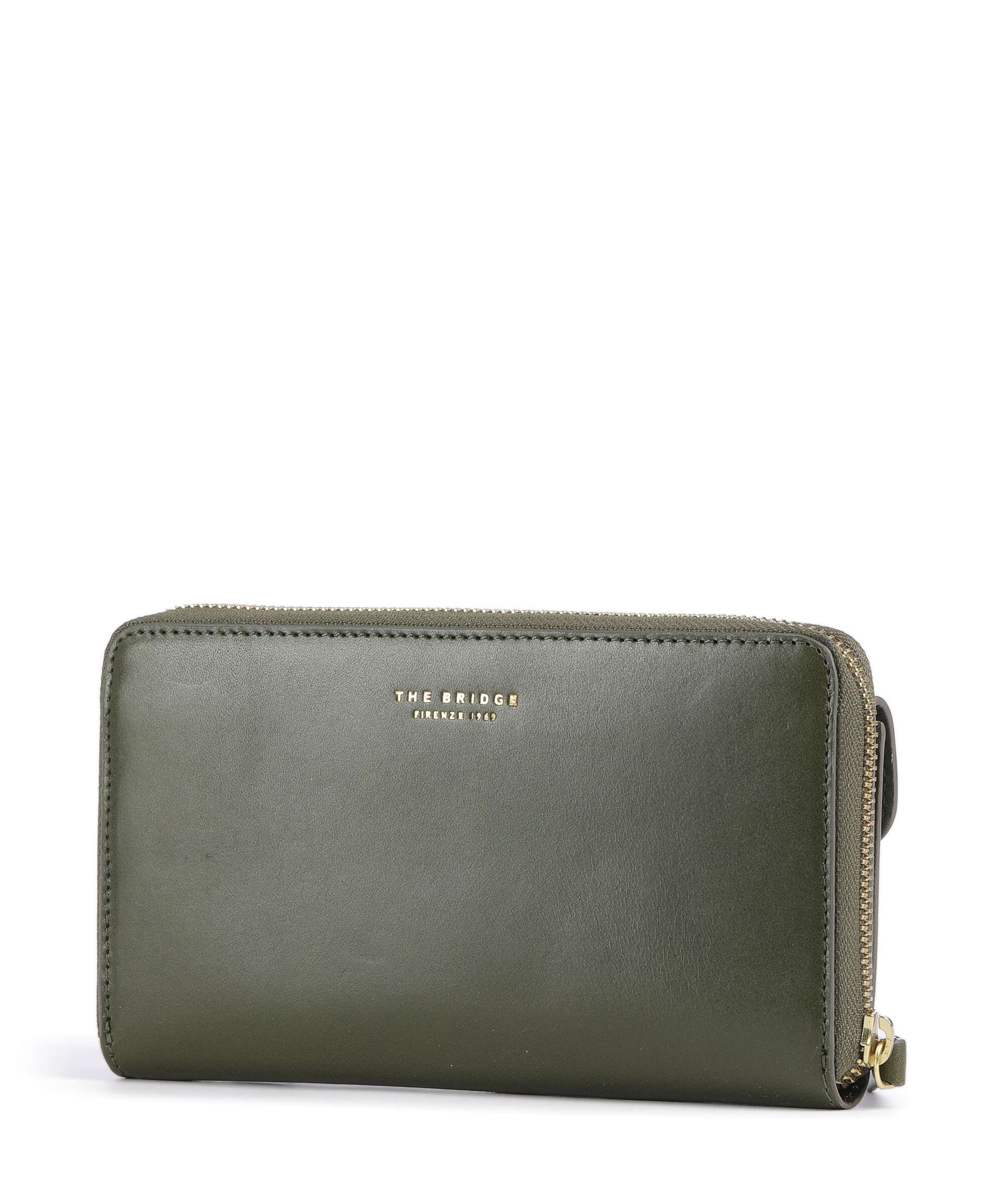 The Bridge Ginevra RFID Wallet thyme