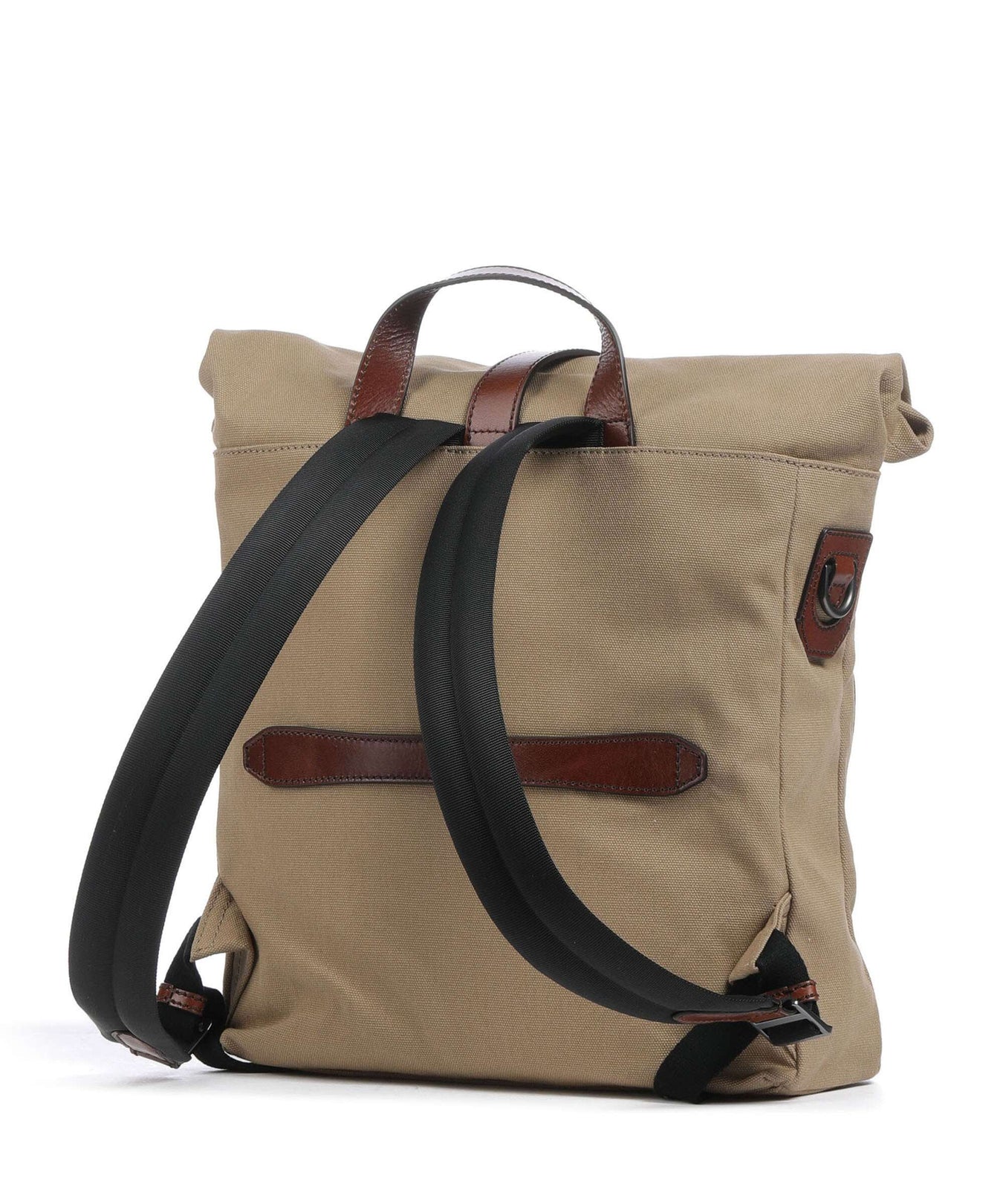 The Bridge Guido Rolltop backpack natural