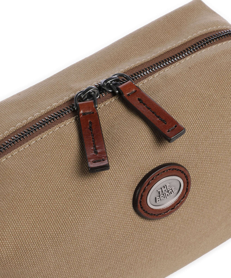 The Bridge Story Viaggio Soft Toiletry bag natural