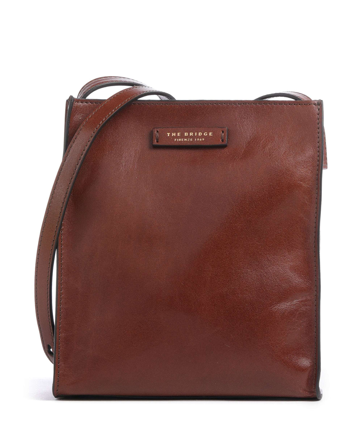 The Bridge Mirra Crossbody bag marrone