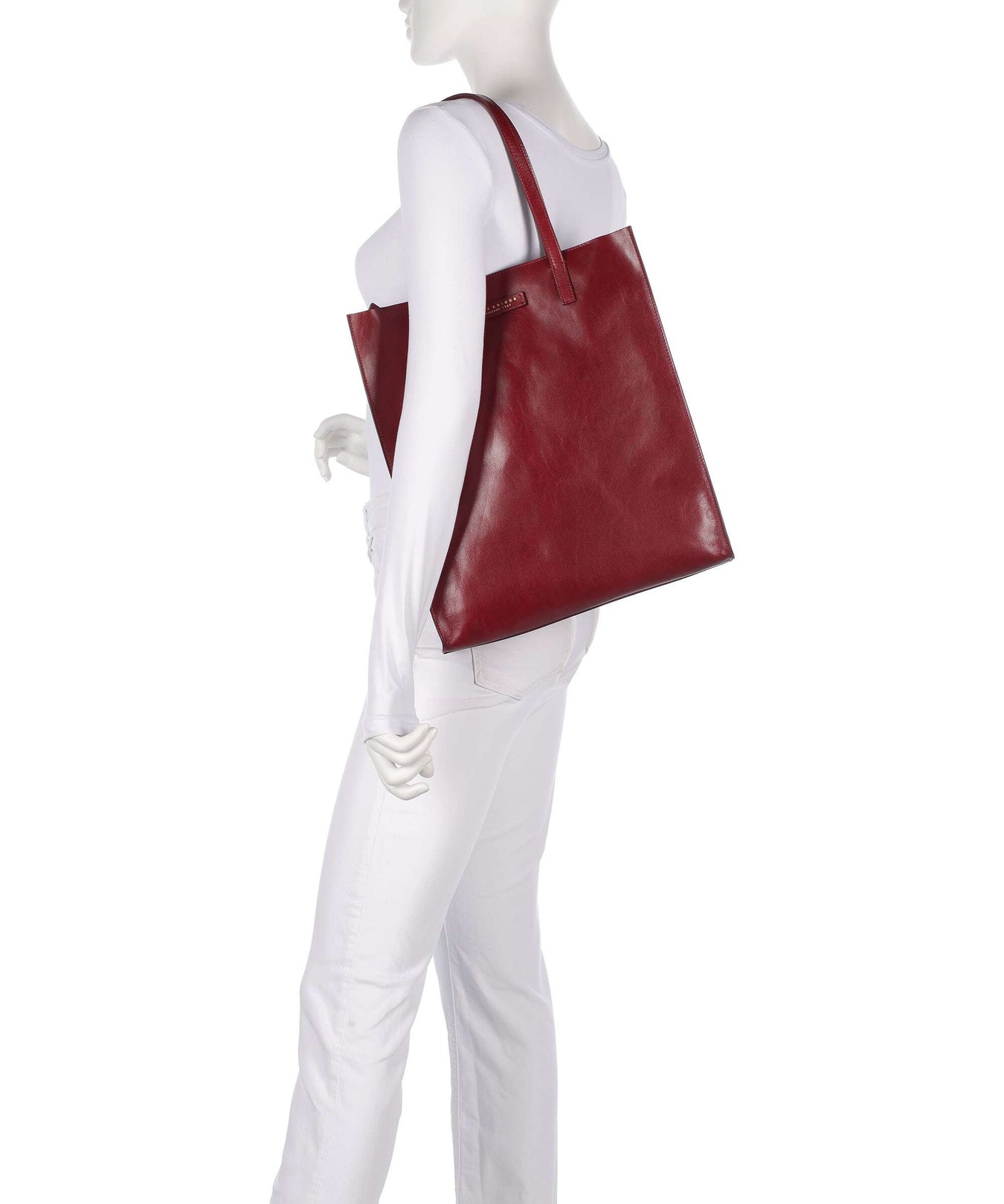 The Bridge Mirra Tote bag rosso ribes