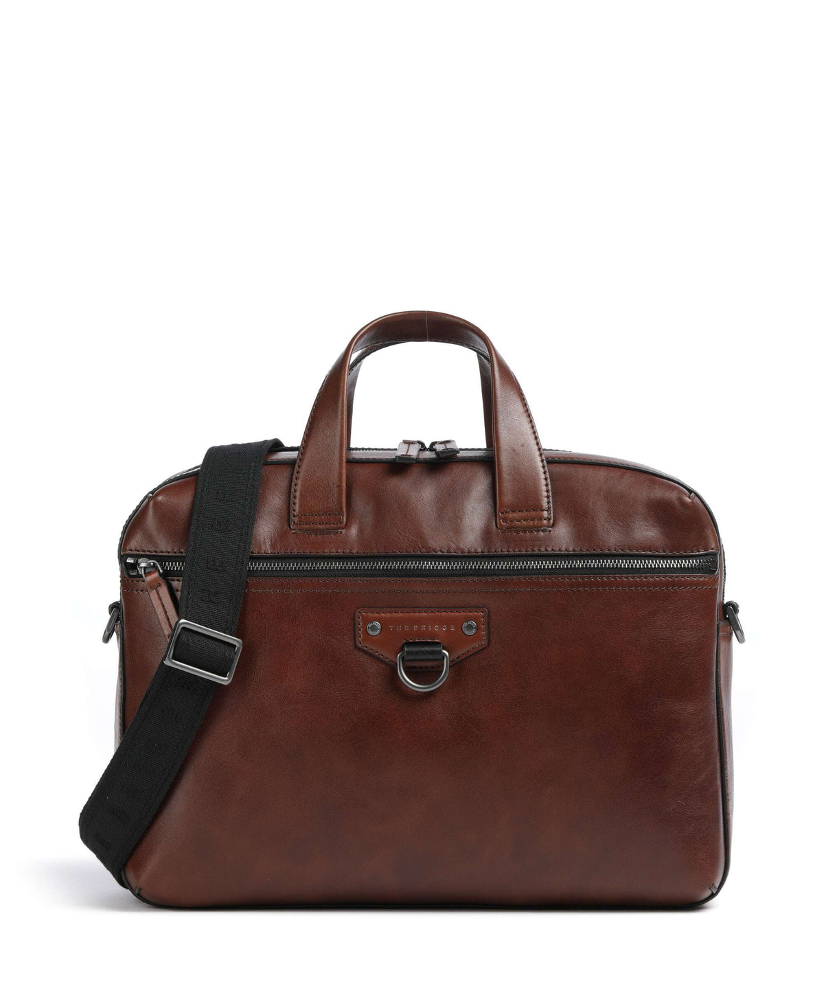 The Bridge Iacopo Briefcase marrone/rut scamosciato opaco