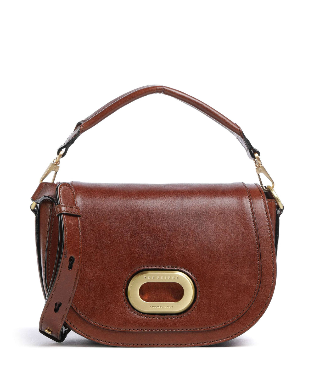 The Bridge Ilaria Crossbody bag marrone