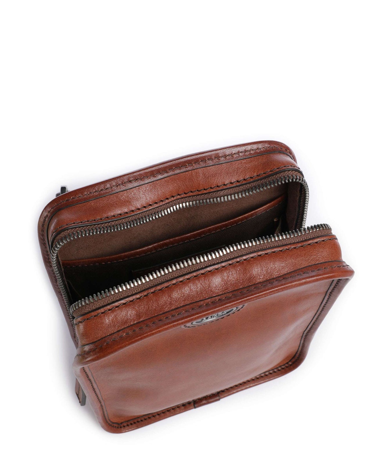 The Bridge Isaia Crossbody bag marrone/rut scamosciato opaco