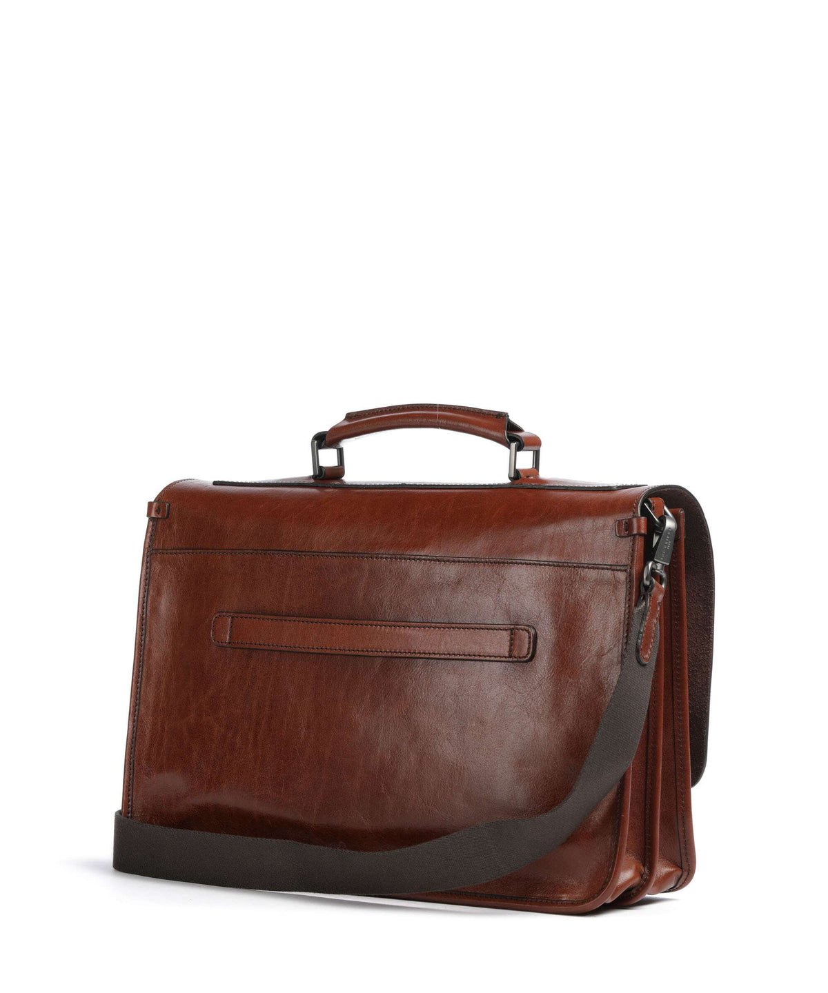 The Bridge Isaia Briefcase marrone/rut scamosciato opaco