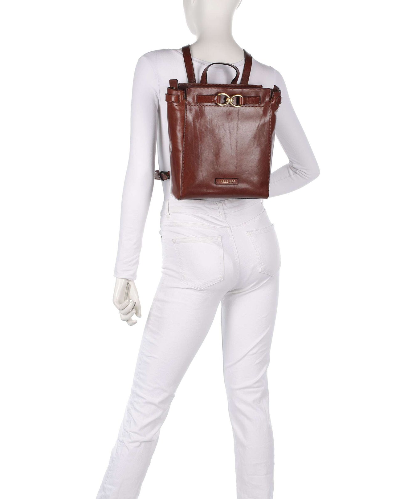 The Bridge Isotta Backpack marrone