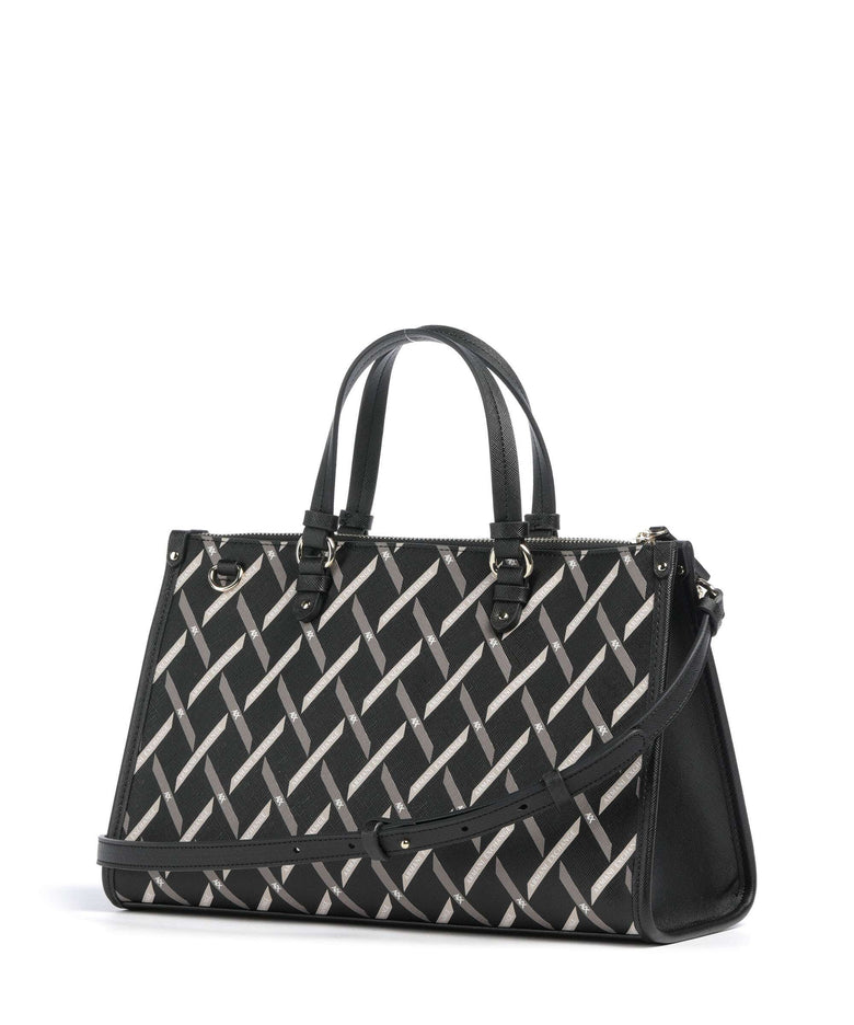 Armani Exchange Gynger Logo M Handbag black