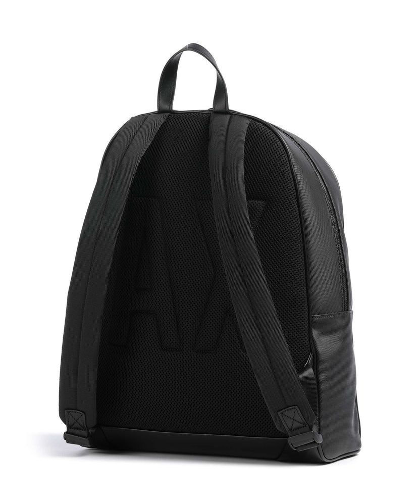 Armani Exchange Dylan Backpack black/pomegranate/black shiny