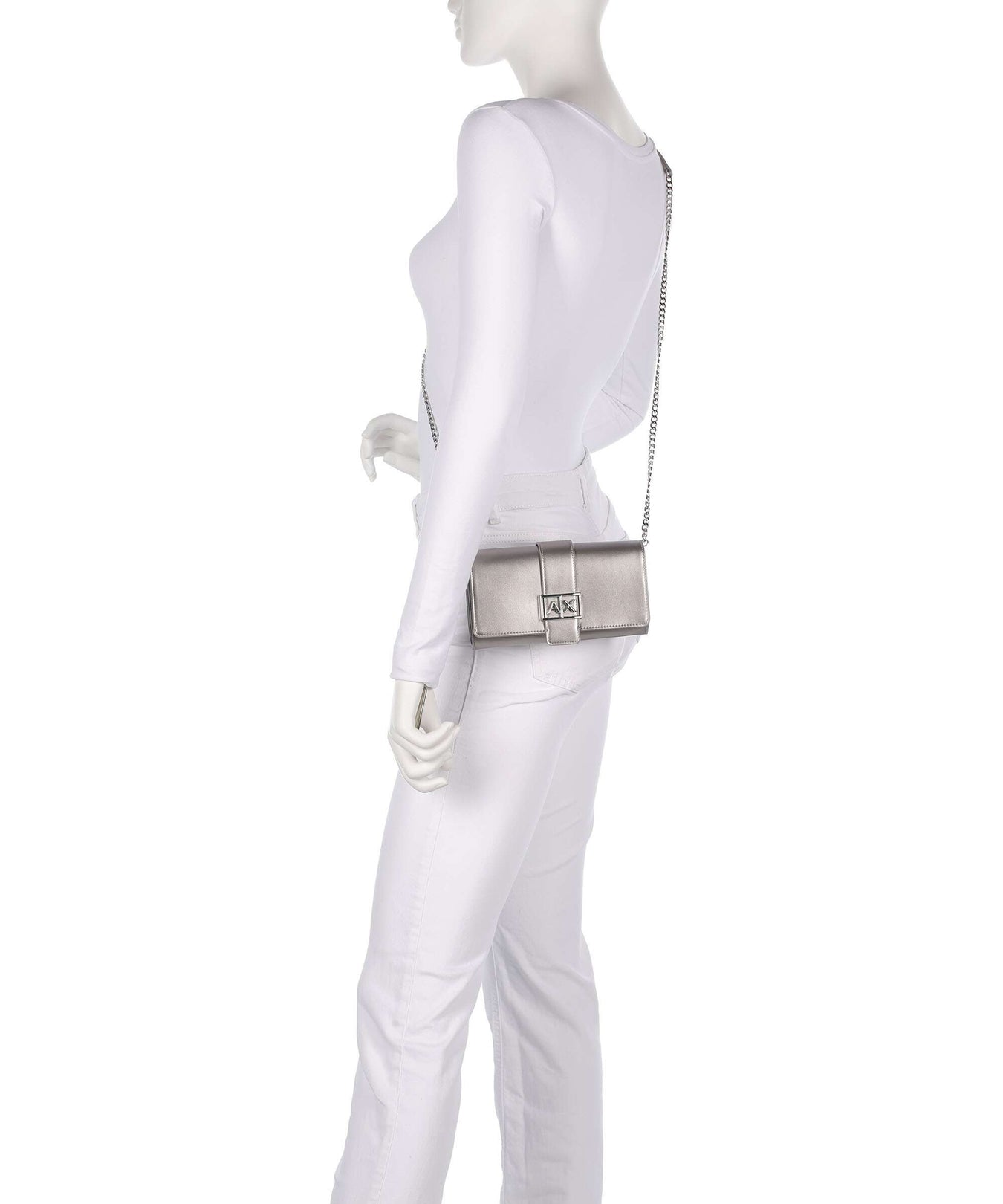 Armani Exchange Jodie Crossbody bag gunmetal