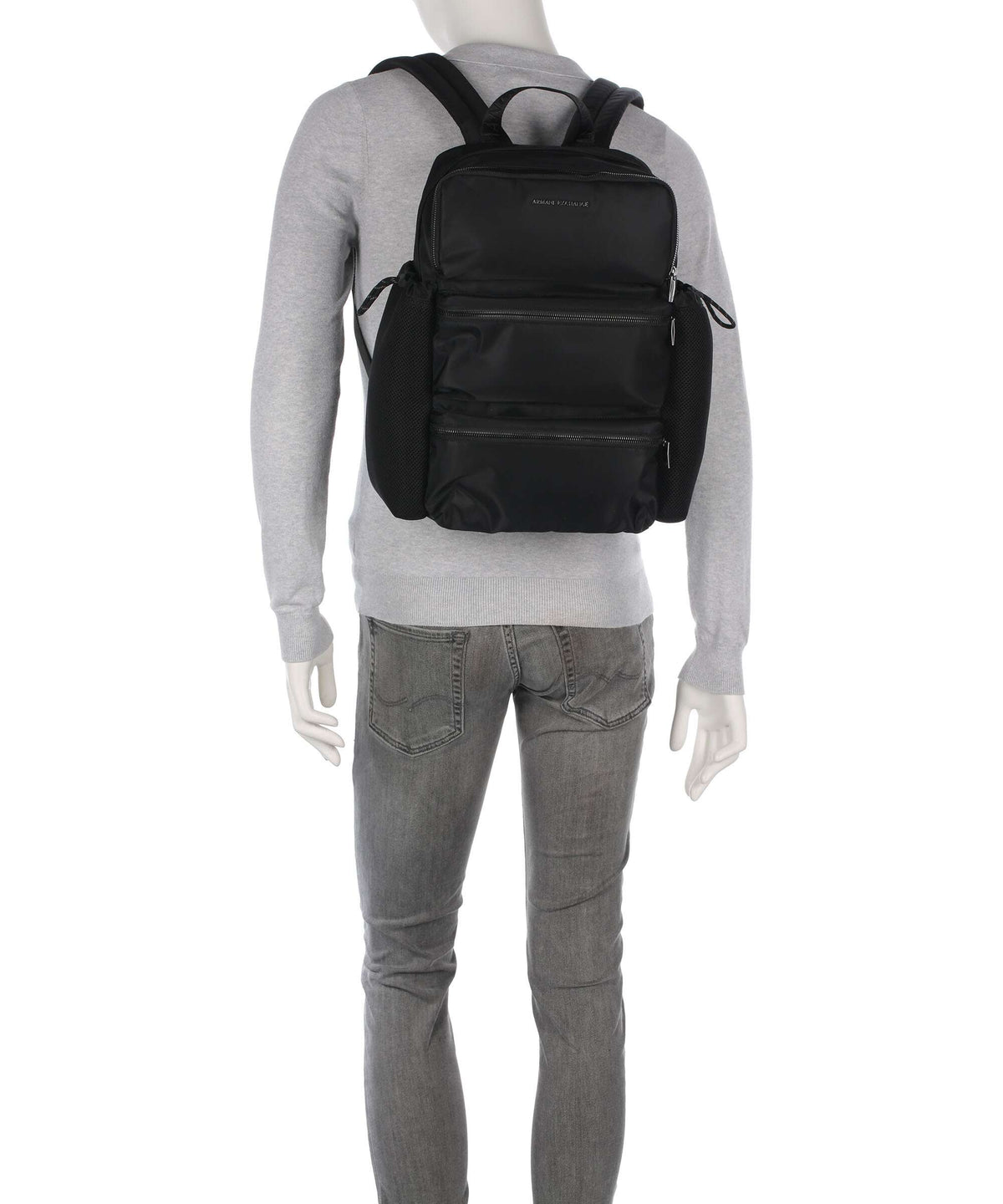 Armani Exchange Commuting Backpack black