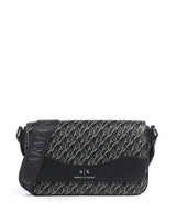 Armani Exchange Wave Monogram Sac bandoulière black