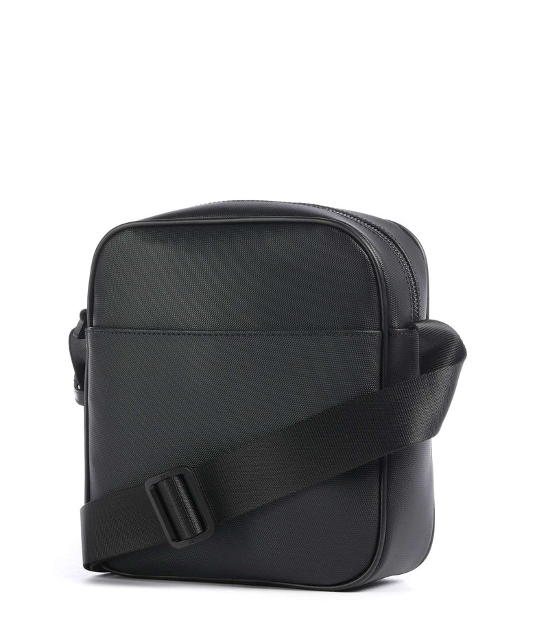 Armani Exchange Dylan Crossbody bag black/pomegranate/black shiny