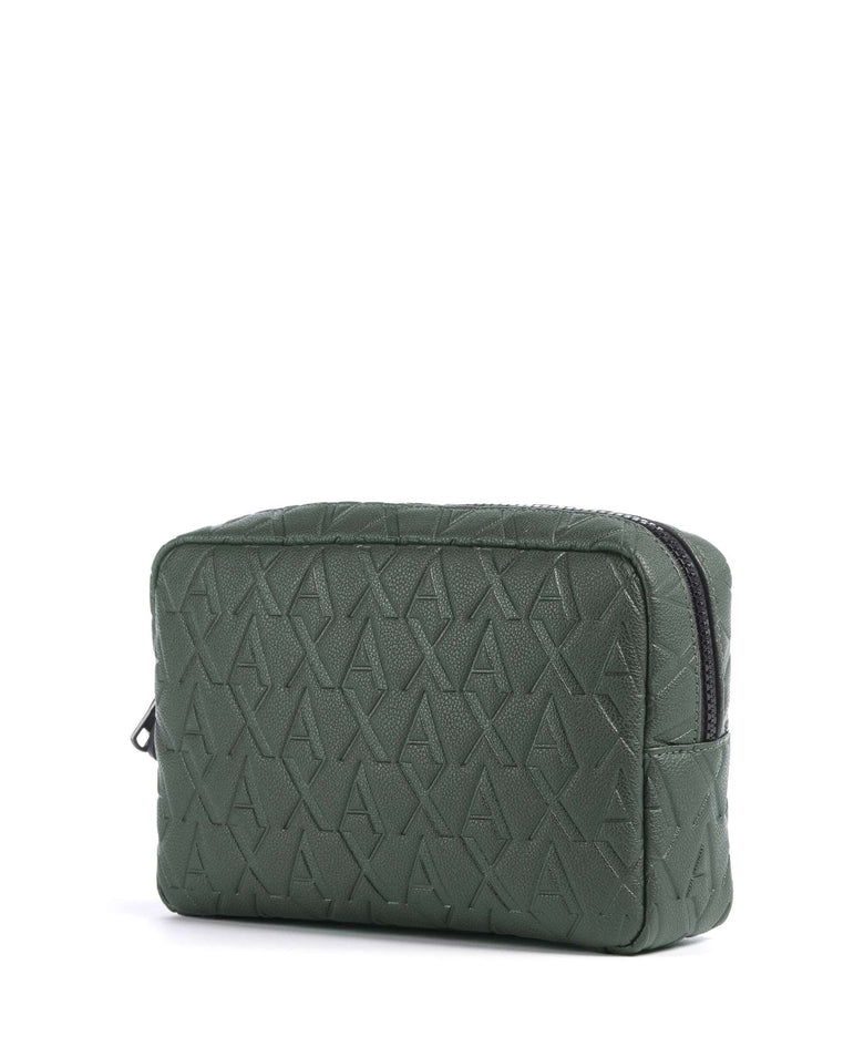 Armani Exchange Liam Toiletry bag sage