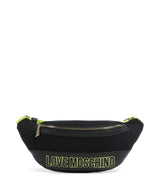 Love Moschino Free-Time Marsupio nero/lime