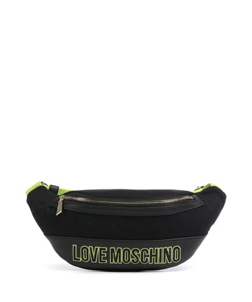 Love Moschino Free-Time Gürteltasche nero/lime
