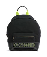 Love Moschino Free-Time Zaino nero/lime