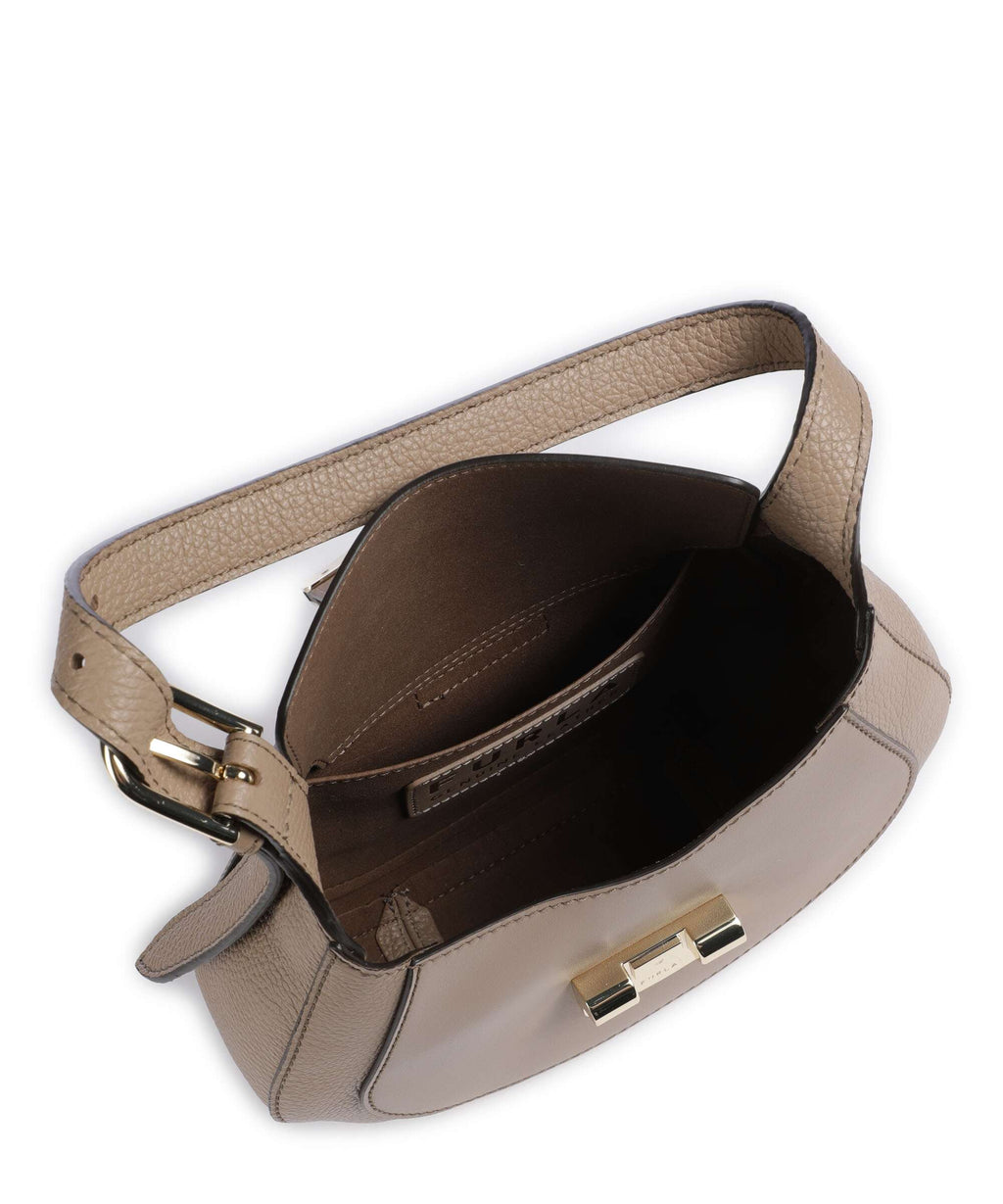Furla Club 2 S Hobo bag greige