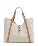 Furla Goccia XL Borsa shopper naturale/brandy