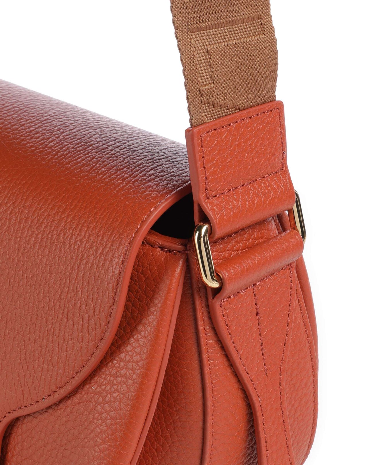 Furla Lotus Mini Crossbody bag cotto, toni cognac