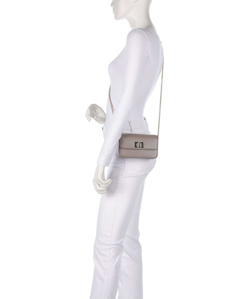 Furla 1927 Mini Crossbody bag stucco gray