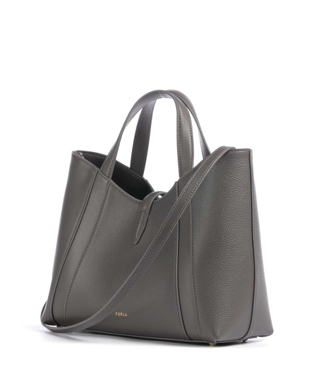Furla Goccia S Handbag urban gray