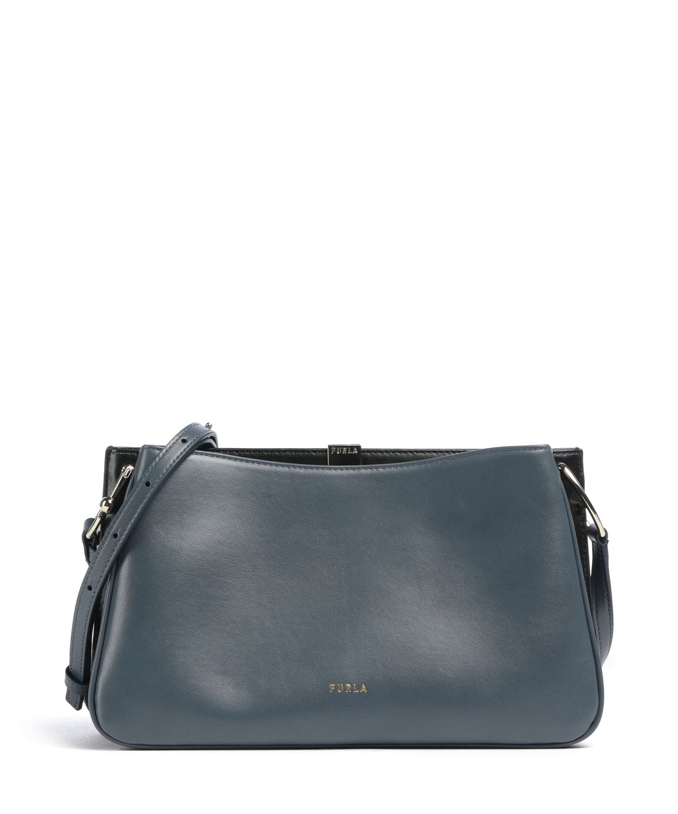 Furla Agata M Crossbody bag grigio blu/nero