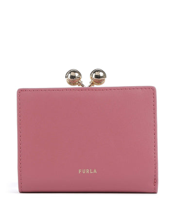 Furla Dots S Compact Wallet Geldbörse blush pink
