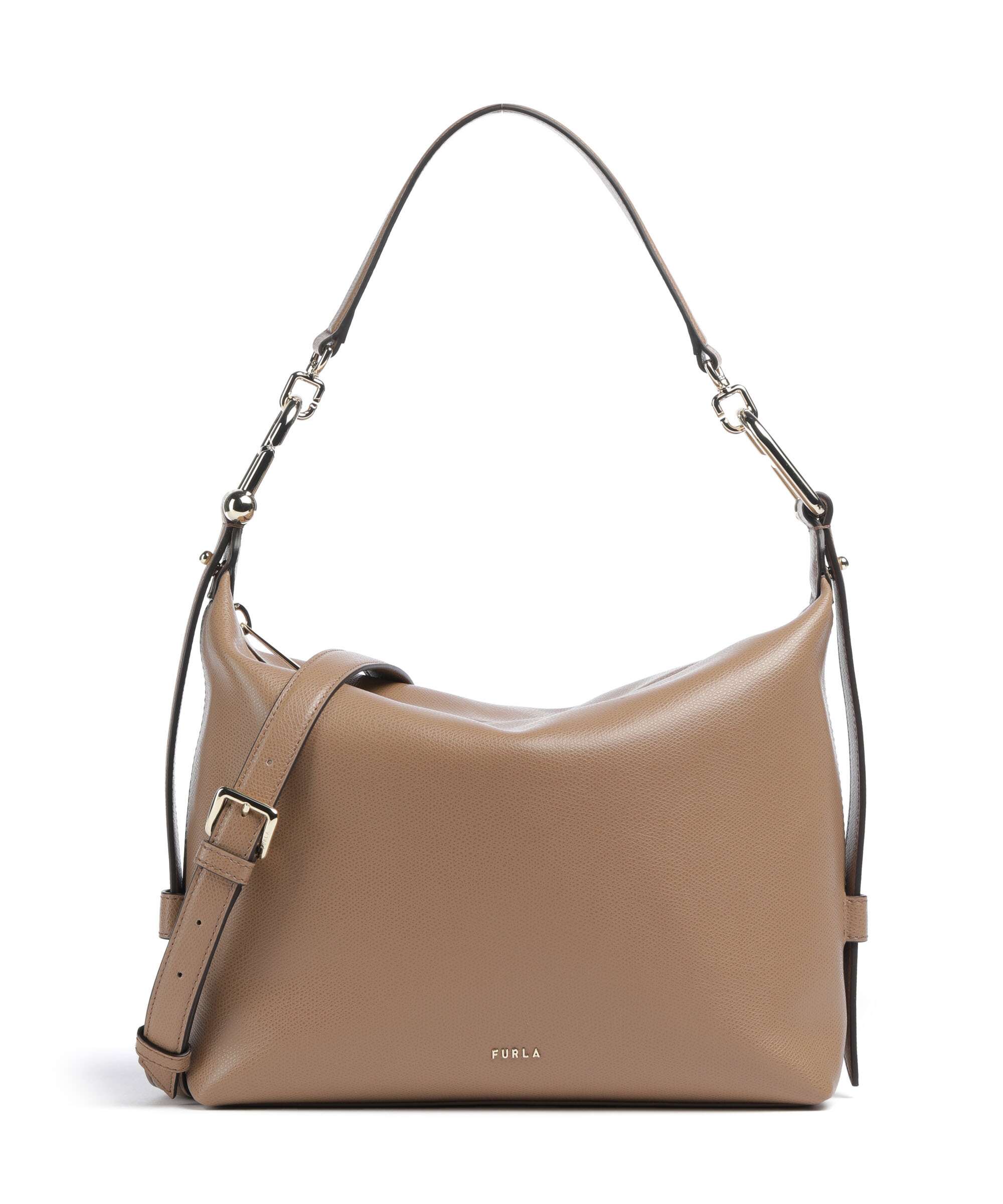 Furla Tonie M Hobo bag toffee