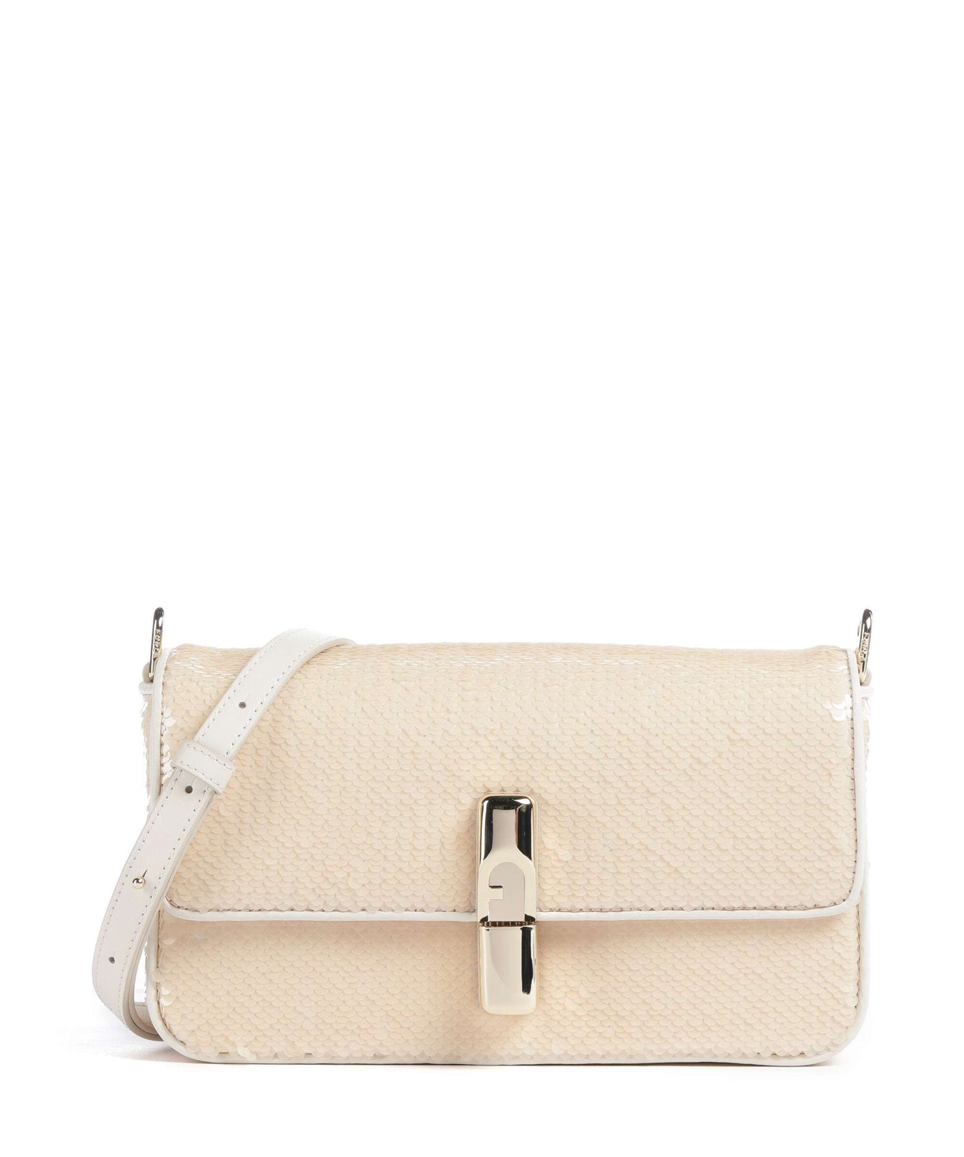 Furla Iride S Crossbody bag panna