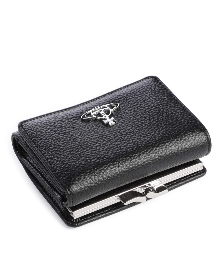 Vivienne Westwood Frame Grain Small Wallet black