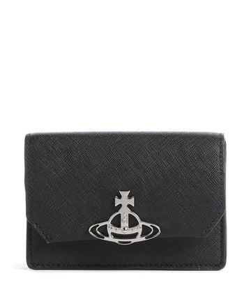 Vivienne Westwood Saffiano Étui à cartes crédit black