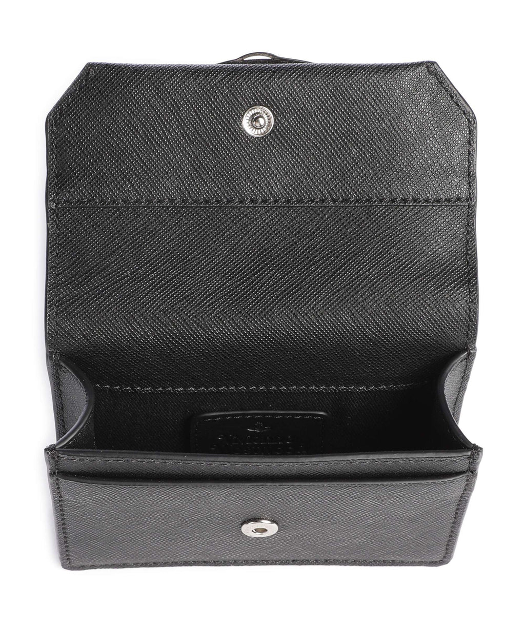 Vivienne Westwood Saffiano Credit card holder black