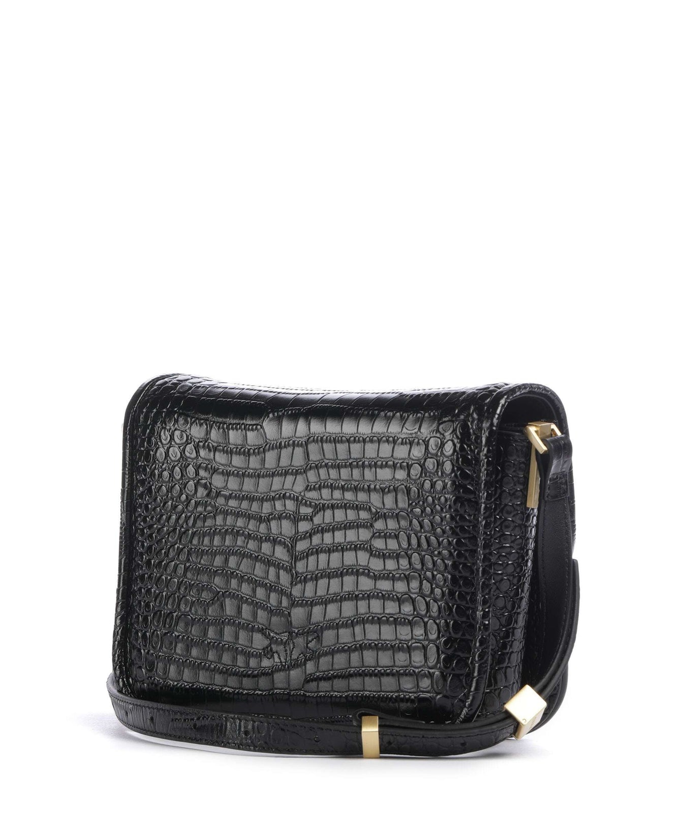 Pinko Love Box Mini Crossbody bag nero limousine/matt gold