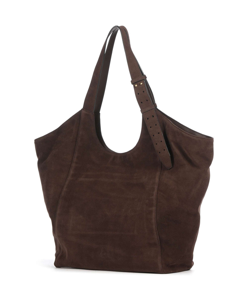 Pinko Tote bag marrone castano/matt gold