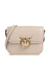 Pinko Love One Mini Umhängetasche beige/grigio fumo/antique gold