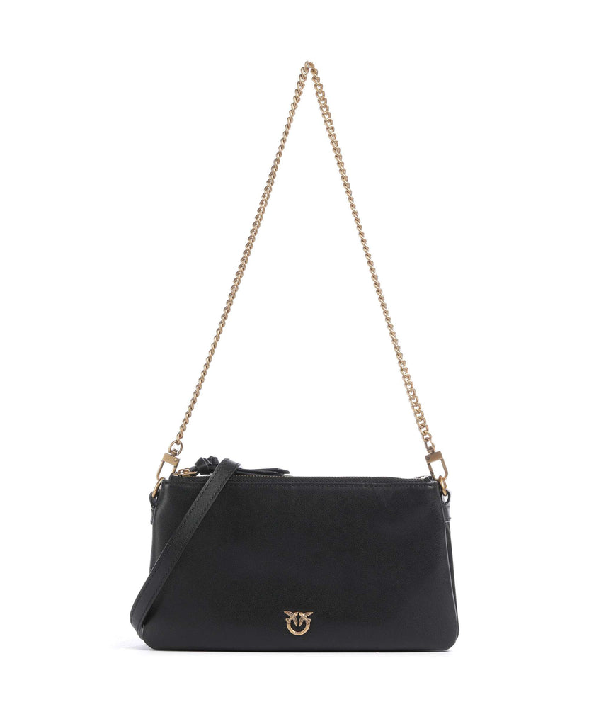 Pinko Double Mini Shoulder bag nero/antique gold