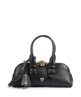 Pinko Bowling Baguette Handtasche nero limousine/matt gold