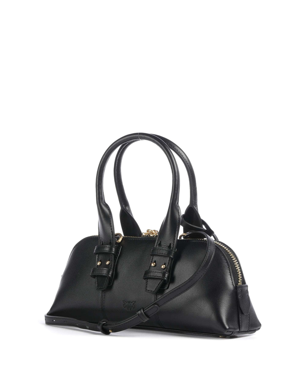 Pinko Bowling Horizontal Handbag nero limousine/matt gold