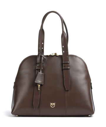 Pinko Handtasche marrone castano/matt gold